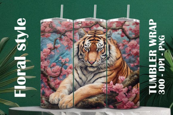 Bringing the Wild to Life with 3D Tiger Tumbler Wrap 2