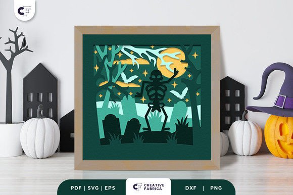 Crafting Atmosphere: A Deep Dive into the Scary Night Forest 3D Paper Cutting SVG