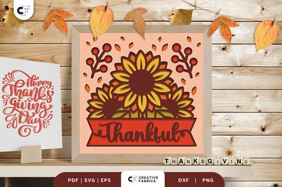 Crafting Gratitude: Integrating the Thanksgiving Sunflower 3D Shadow Box into Your Seasonal Workflow