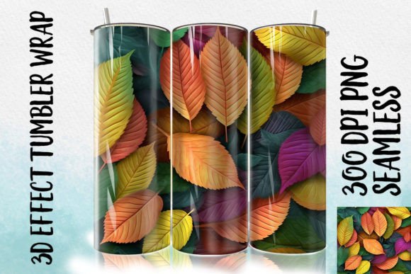 Integrating 3D Beech Leaf Tumbler Wrap 3 into Your Sublimation Workflow