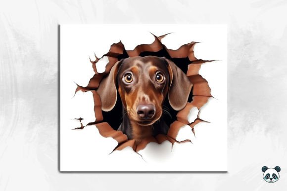 Integrating the 3D Dachshund Cracked Hole Design into Your Sublimation Workflow