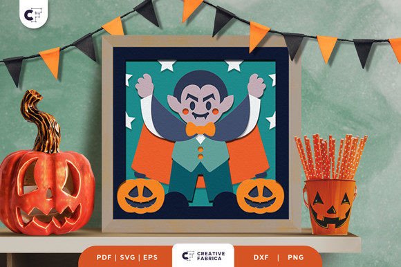 Mastering the Vampire 3D Layered Paper Cut SVG for Stunning Halloween Decor