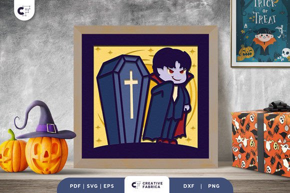 Spooky Meets Sweet: The Ultimate Guide to Creating a Kawaii Vampire 3D Paper Cut Light Box